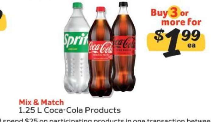 1.25 L Coca-Cola Products