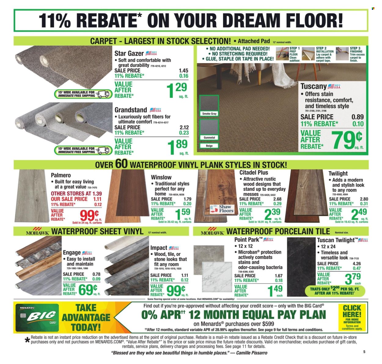 Menards ad - 10/08/2026 - 10/18/2026. Page 6