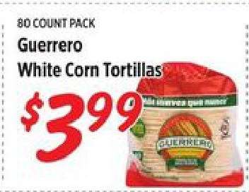 Guerrero White Corn Tortillas