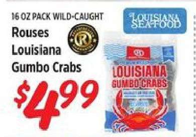 Rouses Louisiana Gumbo Crabs