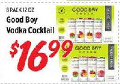 Good Boy Vodka Cocktail