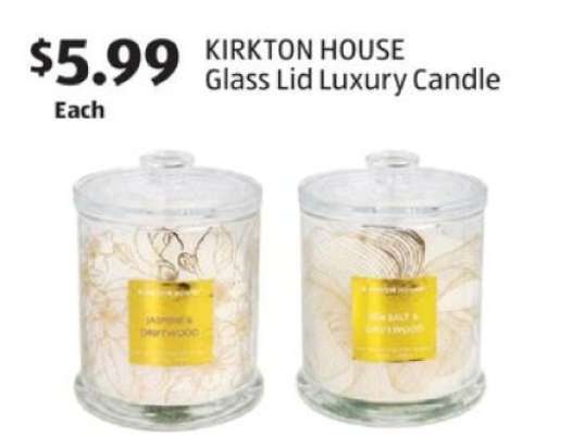 KIRKTON HOUSE Glass Lid Luxury Candle
