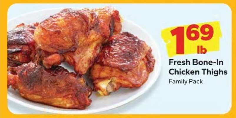 Fresh Bone-In Chicken Thighs