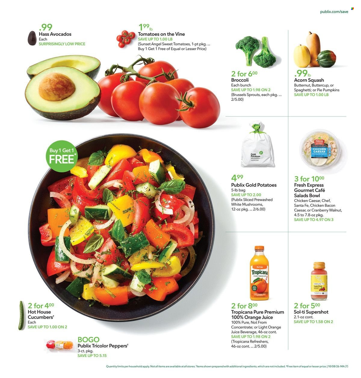 Publix ad - 10/08/2026 - 10/14/2026. Page 7