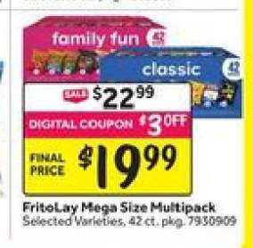 FritoLay Mega Size Multipack