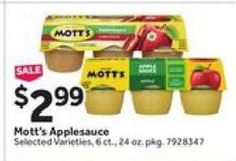 Mott's Applesauce