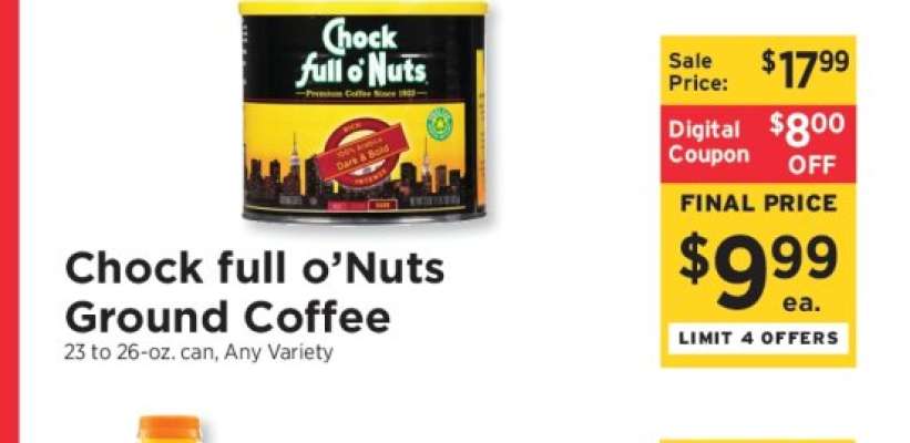 Chock full O'Nuts Ground Coffee