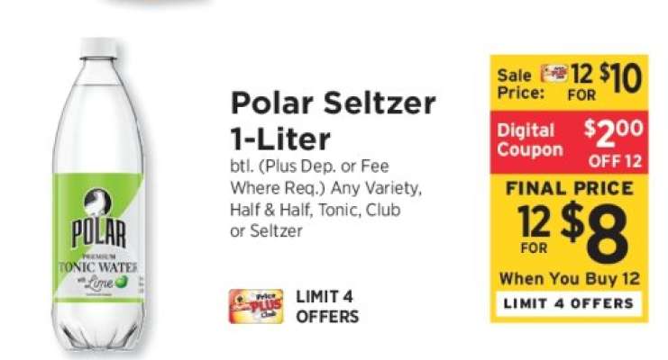 Polar Seltzer 1-Liter