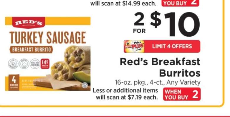 Red's Breakfast Burritos*
