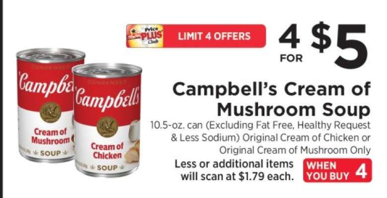 Campbell's Cream of Mushroom Soup