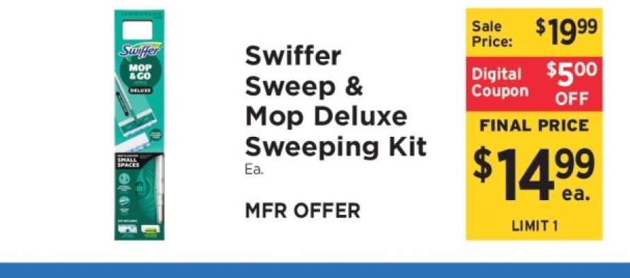 Swiffer Sweep & Mop Deluxe Sweeping Kit