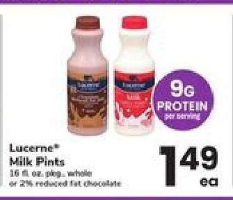 Lucerne Milk Pints