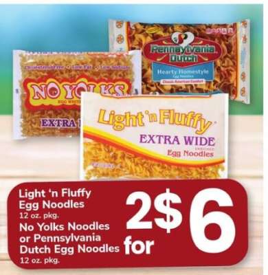 Light 'n Fluffy Egg Noodles
