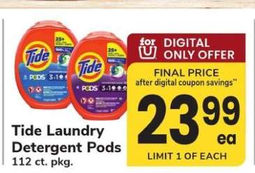 Tide Laundry Detergent Pods