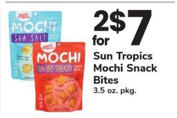 SUN TROPICS MOCHI SNACK BITES