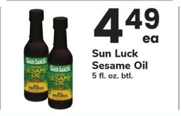 Sun Luck Sesame Oil
