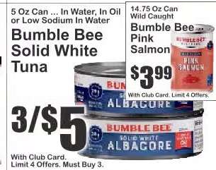 Bumble Bee Solid White Tuna