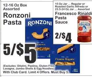 Ronzoni Pasta