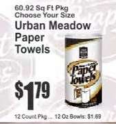 Urban Meadow Paper Towels