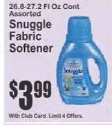 Snuggle Fabric Softener