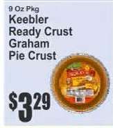 Keebler Ready Crust Graham Pie Crust