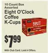Eight O'Clock Coffee K-Cups