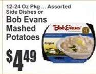 Bob Evans Mashed Potatoes