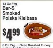 Bar-S Smoked Polska Kielbasa