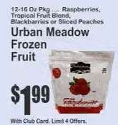 Urban Meadow Frozen Fruit