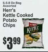Herr's Kettle Cooked Potato Chips