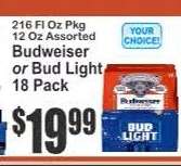 Budweiser or Bud Light