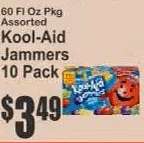 Kool-Aid Jammers 10 Pack