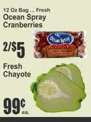Fresh Chayote