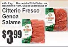 Citterio Fresco Genoa Salame