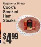 Cook's Smoked Ham Steaks