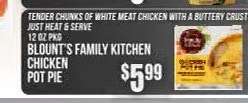 BLOUNT'S FAMILY KITCHEN CHICKEN POT PIE
