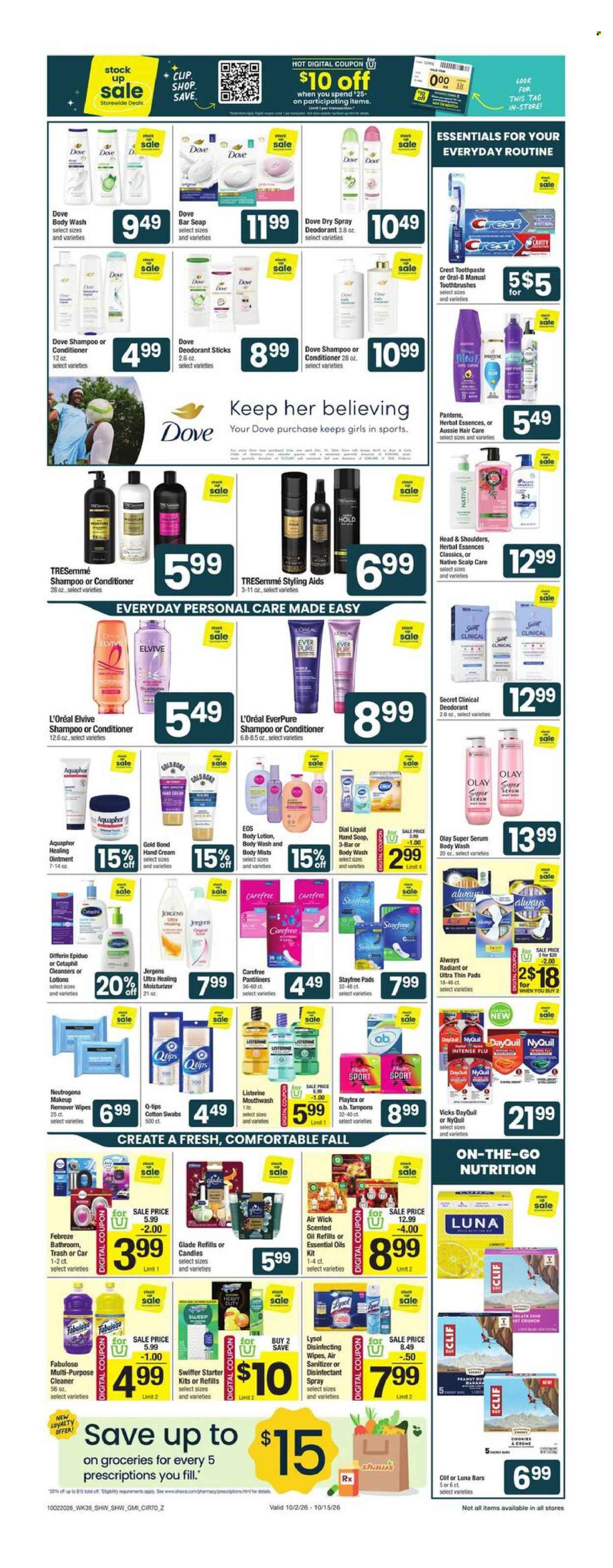 Shaw’s ad - 10/09/2026 - 10/15/2026. Page 5