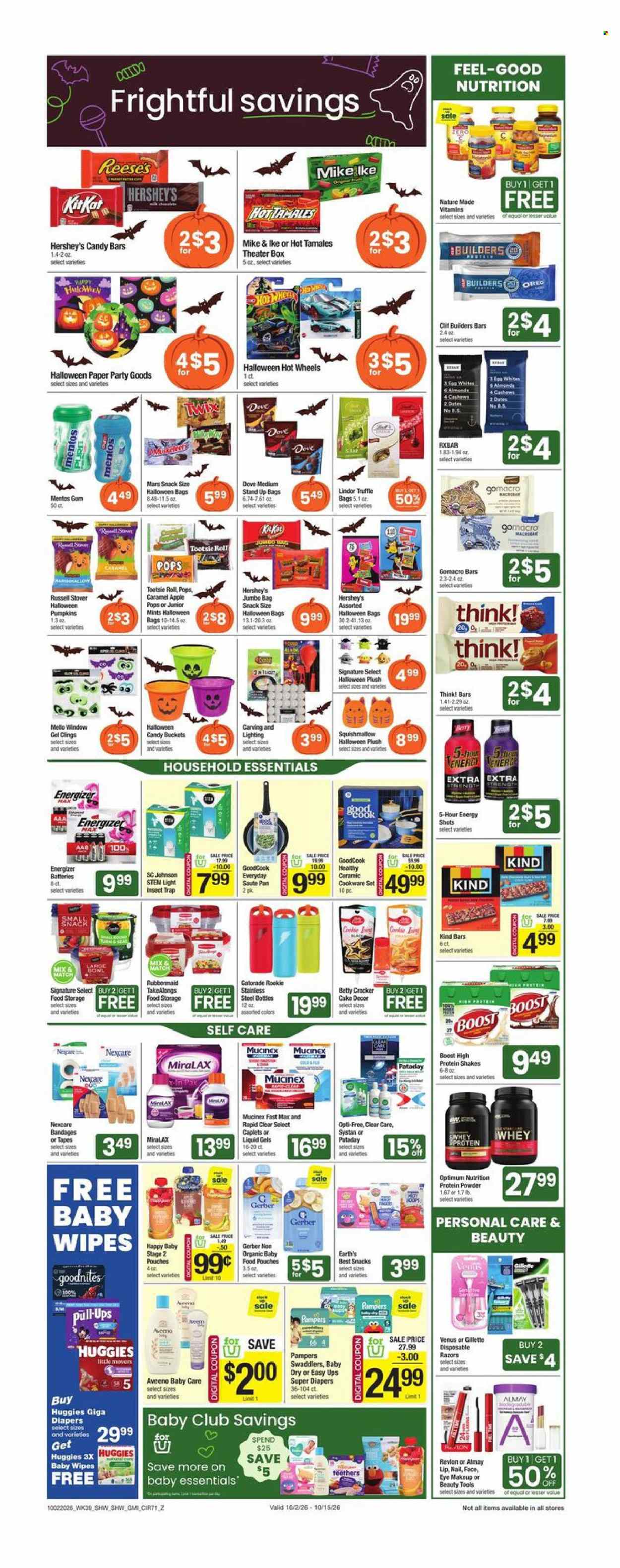Shaw’s ad - 10/09/2026 - 10/15/2026. Page 6