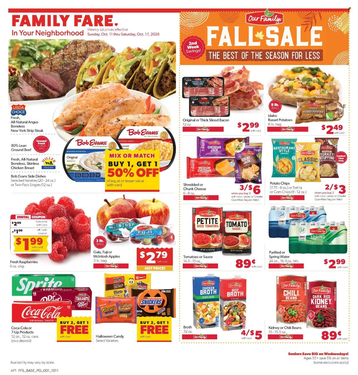 Family Fare ad - 10/11/2026 - 10/17/2026. Page 1