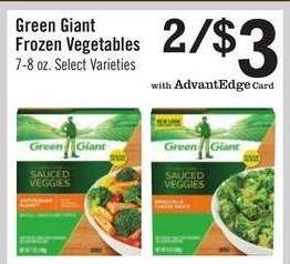 Green Giant Frozen Vegetables*