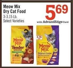 Meow Mix Dry Cat Food*
