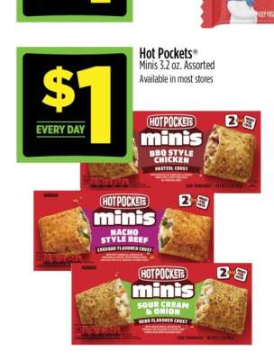 Hot Pockets Minis