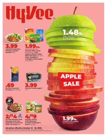 Hy-Vee Flyer - 10/12/2026 - 10/18/2026.