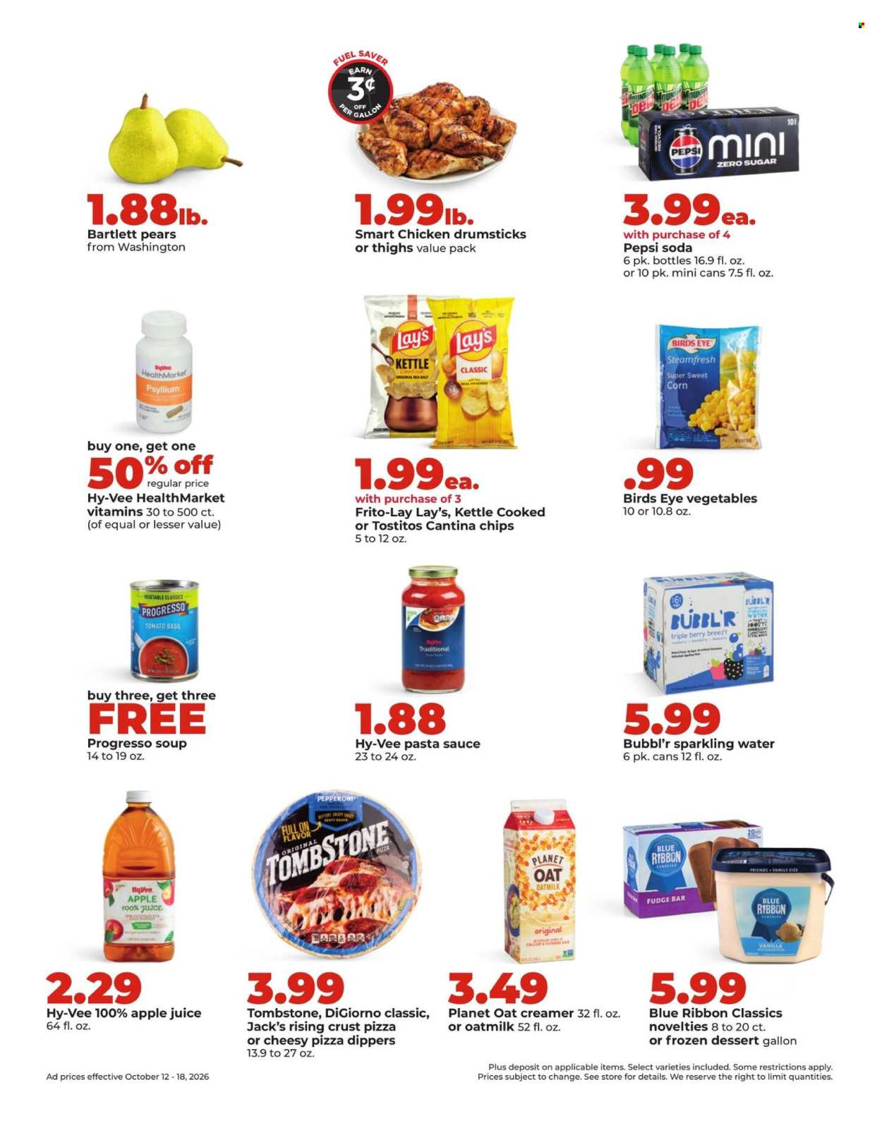Hy-Vee ad - 10/12/2026 - 10/18/2026. Page 2