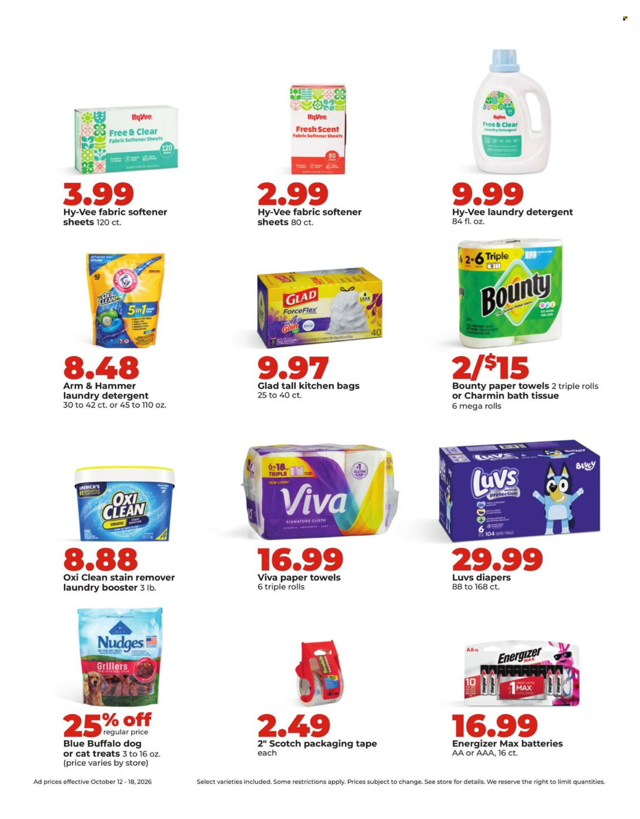 Hy-Vee ad - 10/12/2026 - 10/18/2026. Page 36