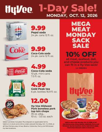 Hy-Vee Flyer - 10/12/2026 - 10/12/2026.