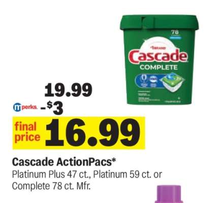 Cascade Actionpacs