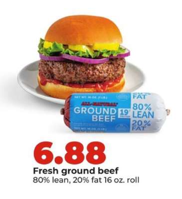 Fresh ground beef