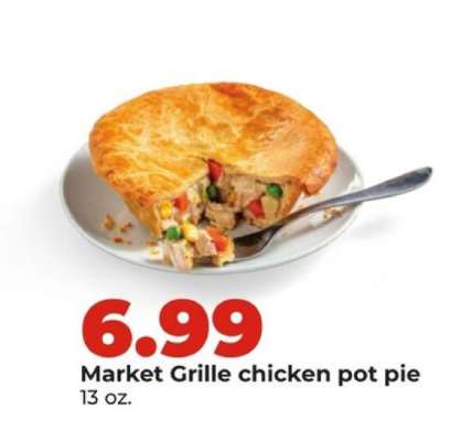 Market Grille chicken pot pie