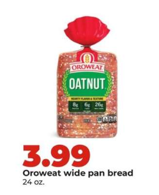 Oroweat Wide Pan Bread